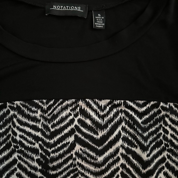 Cute print tunic top size S ~ EUC ~ - Picture 5 of 5